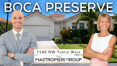 Boca Preserve Property Tour With Larry Mastropieri | 7140 NW Turtle Walk, Boca Raton